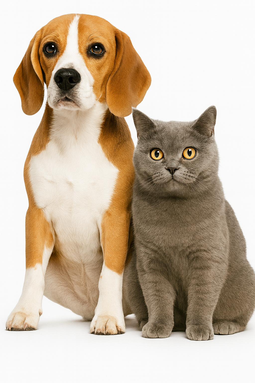 Cão e gato - PetSys, sistema de gestão para clínica veterinária e pet shop